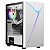 GABINETE GAMER GAMDIAS ARGUS E4 ELITE RGB MID TOWER VIDRO TEMPERADO WHITE - Imagem 1