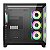 GABINETE GAMER LIKETEC ZEUS PRO GLASS MID TOWER VIDRO TEMPERADO ATX BLACK SEM FONTE SEM FAN LC-CB3X3-ZEUS-2089 - Imagem 3