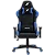 CADEIRA GAMER SUPERFRAME SPEED RECLINÁVEL TECIDO PRETO E AZUL - Imagem 1