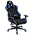 CADEIRA GAMER SUPERFRAME SPEED RECLINÁVEL TECIDO PRETO E AZUL - Imagem 3