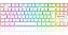 TECLADO MECÂNICO GAMER REDRAGON KUMARA RGB SWITCH OUTEMU BROWN ABNT2 BRANCO - Imagem 1