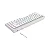 TECLADO MECÂNICO GAMER RISE MODE GM1 PRO WHITE RGB SWITCH OUTEMU RED - Imagem 4