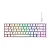 TECLADO MECÂNICO GAMER RISE MODE GM1 PRO WHITE RGB SWITCH OUTEMU RED - Imagem 1