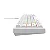 TECLADO MECÂNICO GAMER RISE MODE GM1 PRO WHITE RGB SWITCH OUTEMU RED - Imagem 5
