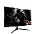 MONITOR GAMER 32 POLEGADAS RISE MODE LED CURVO 165HZ FULL HD 2MS IPS SRGB 99% HDMI DP PRETO - Imagem 2