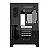 GABINETE GAMER ALSEYE CYCLE 360 MID-TOWER LATERAL DE VIDRO PRETO - Imagem 9