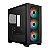 GABINETE GAMER COOLER MASTER ELITE 301 MINI-TOWER LATERAL DE VIDRO PRETO - Imagem 1