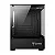 GABINETE GAMER CLANM NIGHT MEGALON PRETO LATERAL E FRONTAL EM VIDRO TEMPERADO - Imagem 2