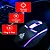 MOUSE GAMER KNUP ANÚBIS KP-MU003 1200DPI COM FIO PRETO COM LED RAINBOW - Imagem 2