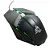 MOUSE GAMER KNUP ANÚBIS KP-MU019 1200DPI COM FIO PRETO COM LED RAINBOW - Imagem 2
