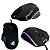 MOUSE GAMER KNUP ANÚBIS KP-MU006 4800DPI COM FIO PRETO COM LED RAINBOW - Imagem 2