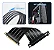 CABO EXTENSOR PCI EXPRESS 4.0 PRA PLACA DE VÍDEO NA VERTICAL - Imagem 3