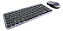 KIT TECLADO E MOUSE SEM FIO + BLUETOOTH HREBOS PREMIUM ZENKEYS IF241 + IF-762 CINZA - Imagem 2