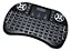 MINI TECLADO E TOUCHPAD SEM FIO + BLUETOOTH KNUP KP-2048 COM LED - Imagem 3