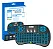 MINI TECLADO E TOUCHPAD SEM FIO + BLUETOOTH KNUP KP-2048 COM LED - Imagem 1