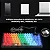 TECLADO GAMER MECÂNICO 70% REVENGER BLACKLION SEM FIO HOTSWAP SWITCH WHITE COM KNOB DE VOLUME TE-BKL007 - Imagem 8