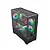 GABINETE GAMER LIKETEC MAHAL DARK MID TOWER CUBE DESIGN VIDRO TEMPERADO PRETO - Imagem 1