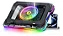 SUPORTE PARA NOTEBOOK COM COOLER RGB E SUPORTE PARA CELULAR OBERON OR-SP254 - Imagem 1