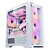 GABINETE GAMER ROUND5 ASTRA MINI TOWER M-ATX LATERAL EM VIDRO BRANCO - Imagem 1