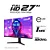 MONITOR GAMER PHILCO 27 POLEGADAS FULL HD IPS 180HZ PLANO HDMI DP PRETO - Imagem 2