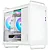 GABINETE GAMER BLUECASE TINY BRANCO BG-056W - Imagem 1