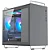 GABINETE GAMER BLUECASE TINY CINZA BG-056G - Imagem 1