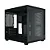 GABINETE GAMER BLUECASE PURE BG-064 MICRO-ATX MINI-ITX LATERAL EM VIDRO USB 3.0 PRETO - Imagem 1
