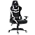 CADEIRA GAMER SUPERFRAME SPORT RECLINÁVEL 2D PRETA E BRANCA - Imagem 1