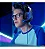 HEADSET GAMER ONISTEK HATHOR ON-455A PRETO COM LED AZUL P3 + 2 P2 - Imagem 6