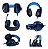 HEADSET GAMER ONISTEK HATHOR ON-455A PRETO COM LED AZUL P3 + 2 P2 - Imagem 7