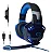 HEADSET GAMER ONISTEK HATHOR ON-455A PRETO COM LED AZUL P3 + 2 P2 - Imagem 1