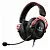 HEADSET GAMER ONISTEK ON-FN650 PRETO COM VERMELHO USB-C E USB-A - Imagem 1