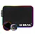 MOUSEPAD GAMER 35X25 PRETO COM LED RGB B-MAX BM-781 - Imagem 1
