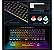 TECLADO GAMER MECÂNICO SWITCH BLUE RETROILUMINADO KNUP MADSET TE152 PRETO COM LED RAINBOW - Imagem 5