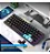 TECLADO GAMER MECÂNICO SWITCH BLUE RETROILUMINADO KNUP MADSET TE152 PRETO COM LED RAINBOW - Imagem 4