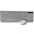 KIT TECLADO E MOUSE OFFICE SEM FIO H'MASTON KB824 BRANCO - Imagem 1