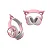 HEADSET GAMER KNUP HATHOR FN634 SEM FIO BLUETOOTH RECARREGÁVEL ROSA COM LED RAINBOW - Imagem 2