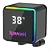 WATER COOLER 360MM REDRAGON CCW-3017 PRETO LED ARGB COM DISPLAY DE TEMPERATURA - Imagem 4