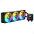 WATER COOLER 360MM REDRAGON CCW-3017 PRETO LED ARGB COM DISPLAY DE TEMPERATURA - Imagem 1