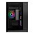 GABINETE GAMER MANCER CV100 PURPLE EDITION MID-TOWER LATERAL DE VIDRO PRETO - Imagem 2
