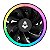 AIR COOLER MANCER VORTEX 120MM PRETO LED RAINBOW - Imagem 2