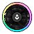 AIR COOLER MANCER VORTEX 120MM PRETO LED RAINBOW - Imagem 3