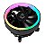 AIR COOLER MANCER VORTEX 120MM PRETO LED RAINBOW - Imagem 1