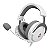 HEADSET GAMER MANCER AURA BRANCO COM LED RAINBOW - Imagem 1