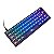 TECLADO GAMER MAGNÉTICO MANCER AMETHYST 60% PRETO COM ROXO COM FIO LED ARGB - Imagem 2