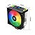 AIR COOLER REVENGER PRETO LED RAINBOW 1X FAN 120MM 4 HEATPIPES G-VR357 - Imagem 3