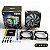 AIR COOLER REVENGER PRETO LED RAINBOW 1X FAN 120MM 4 HEATPIPES G-VR357 - Imagem 4