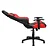 CADEIRA GAMER MYMAX MX5 RECLINÁVEL EM COURO SINTÉTICO PRETO COM VERMELHO - Imagem 5
