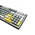 TECLADO GAMER MECÂNICO LEHMOX LEY-2092 90% CINZA SWITCH BLUE RETROILUMINADO - Imagem 3