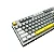 TECLADO GAMER MECÂNICO LEHMOX LEY-2092 90% CINZA SWITCH BLUE RETROILUMINADO - Imagem 2